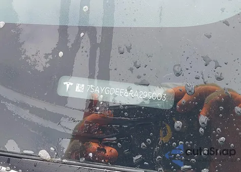 2024 Tesla Model Y Long Range Dual Motor All-Wheel Drive from USA, damaged, VIN 7SAYGDEE8RA295003